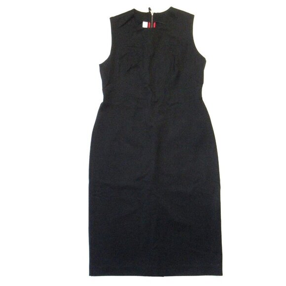 NWoT Spanx 20380R The Perfect Sheath in Classic Black Ponte Sleeveless Dress M - Picture 1 of 8